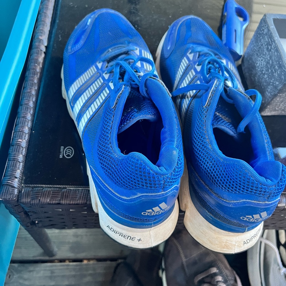 Adidas ADIPRENE + Royal Blue Athletic Sneakers